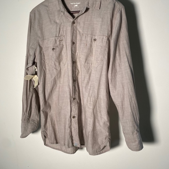 Men’s horny toad button down NWT - Picture 5 of 6